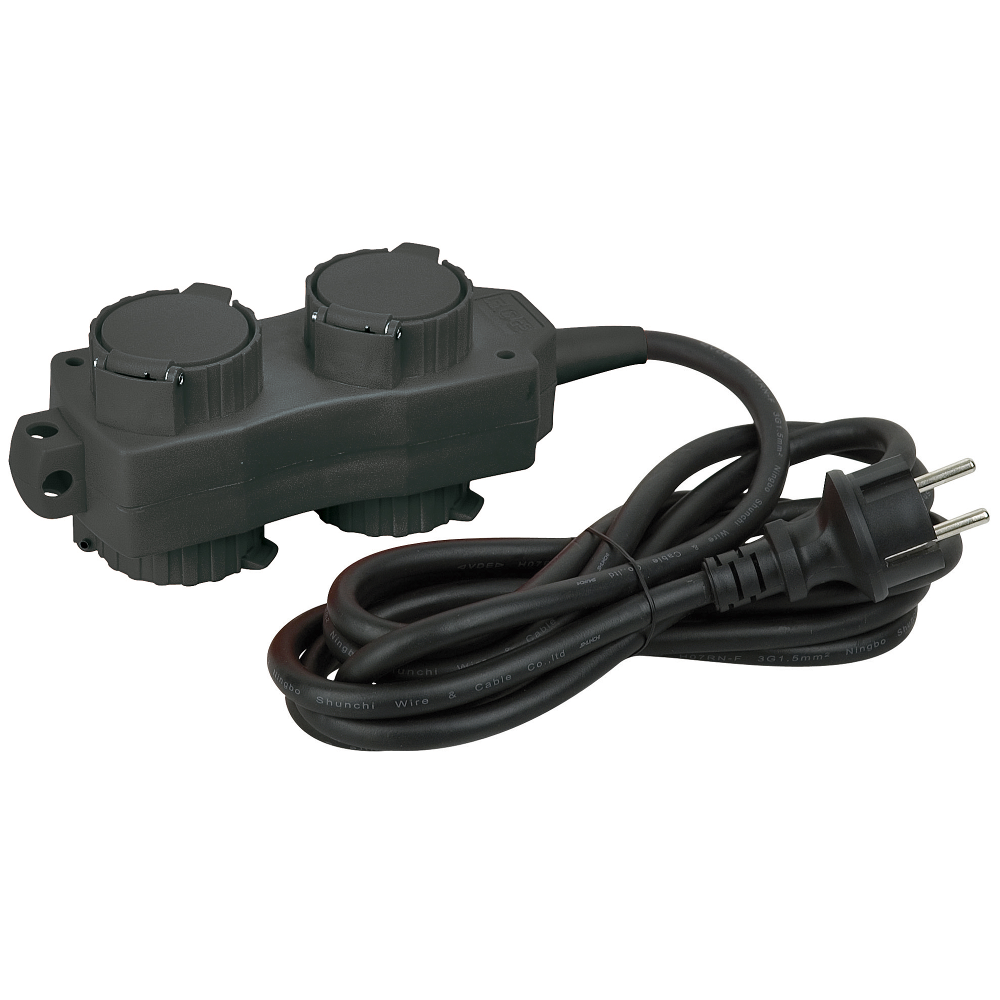 DAP 2 + 2-way IP20 Multisocket 3x 1.5 mm² 1.5 m 1.5 m DAP 2 + 2-way IP20 Multisocket 3x 1.5 mm² 1.5 m 1.5 m