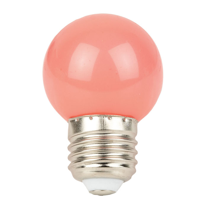SHOWGEAR G45 LED Bulb E27 1 W - pink - nicht dimmbar SHOWGEAR G45 LED Bulb E27 1 W - pink - nicht dimmbar
