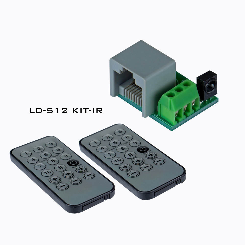 Briteq LD-512KIT-IR Infrarot Set für LD-512WALL und LD-512EASY Controller