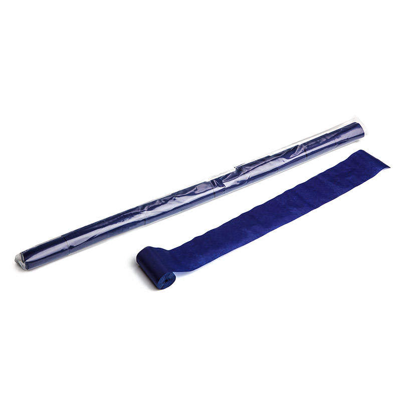 Streamers 10m x 5cm - Dark Blue