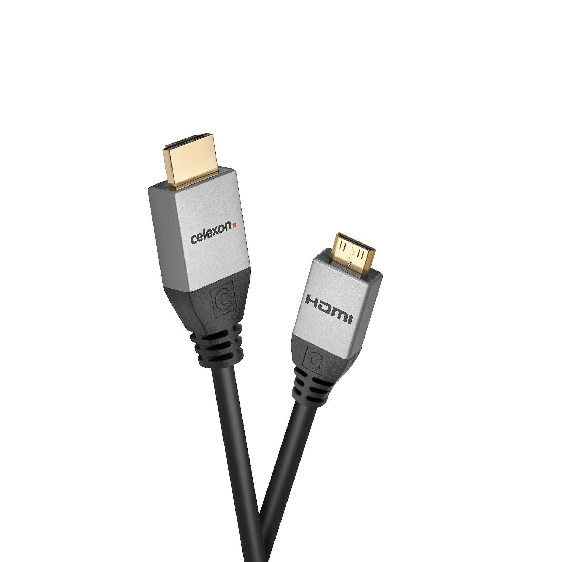 celexon HDMI auf Mini HDMI Kabel mit Ethernet - 2.0a/b 4K 1,0m - Professional Line celexon HDMI auf Mini HDMI Kabel mit Ethernet - 2.0a/b 4K 1,0m - Professional Line