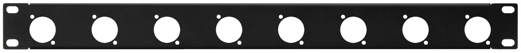 MONACOR RCP-8732U Rackblende, 1 HE