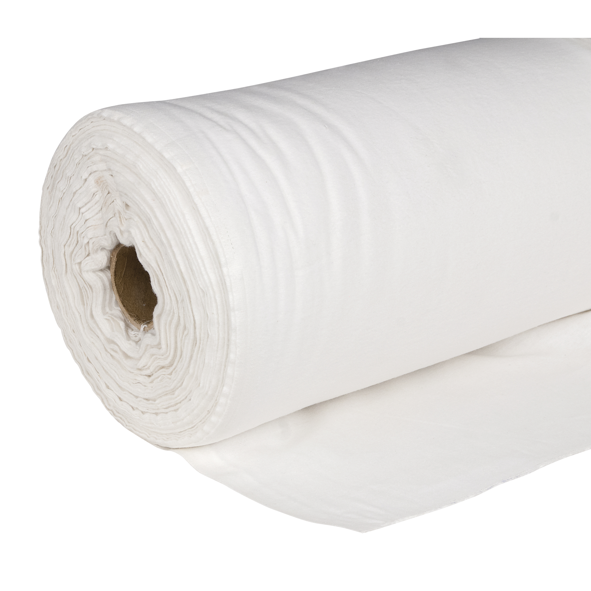 SHOWGEAR Deko Molton 160 g/m² Bolt White - 1.3 x 60 m (W x L) Weiß -1,3 x 60 m (B x L)