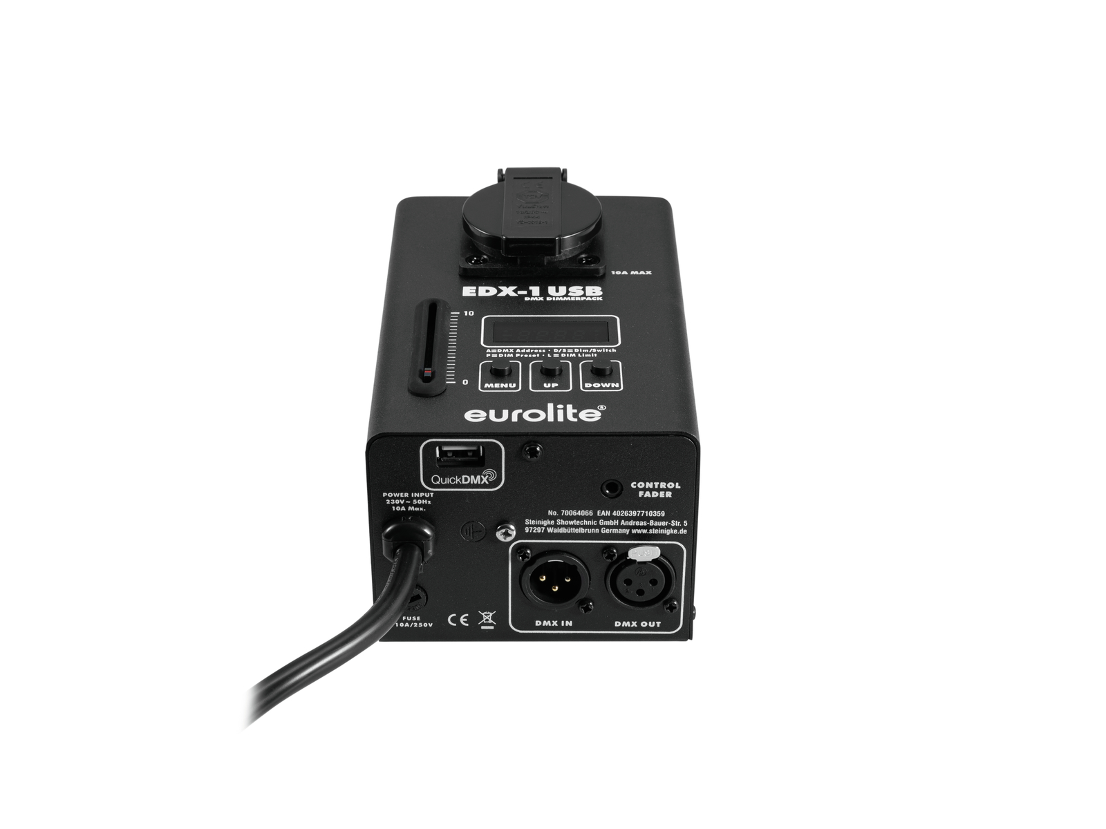 EUROLITE EDX-1 DMX USB Dimmerpack EUROLITE EDX-1 DMX USB Dimmerpack