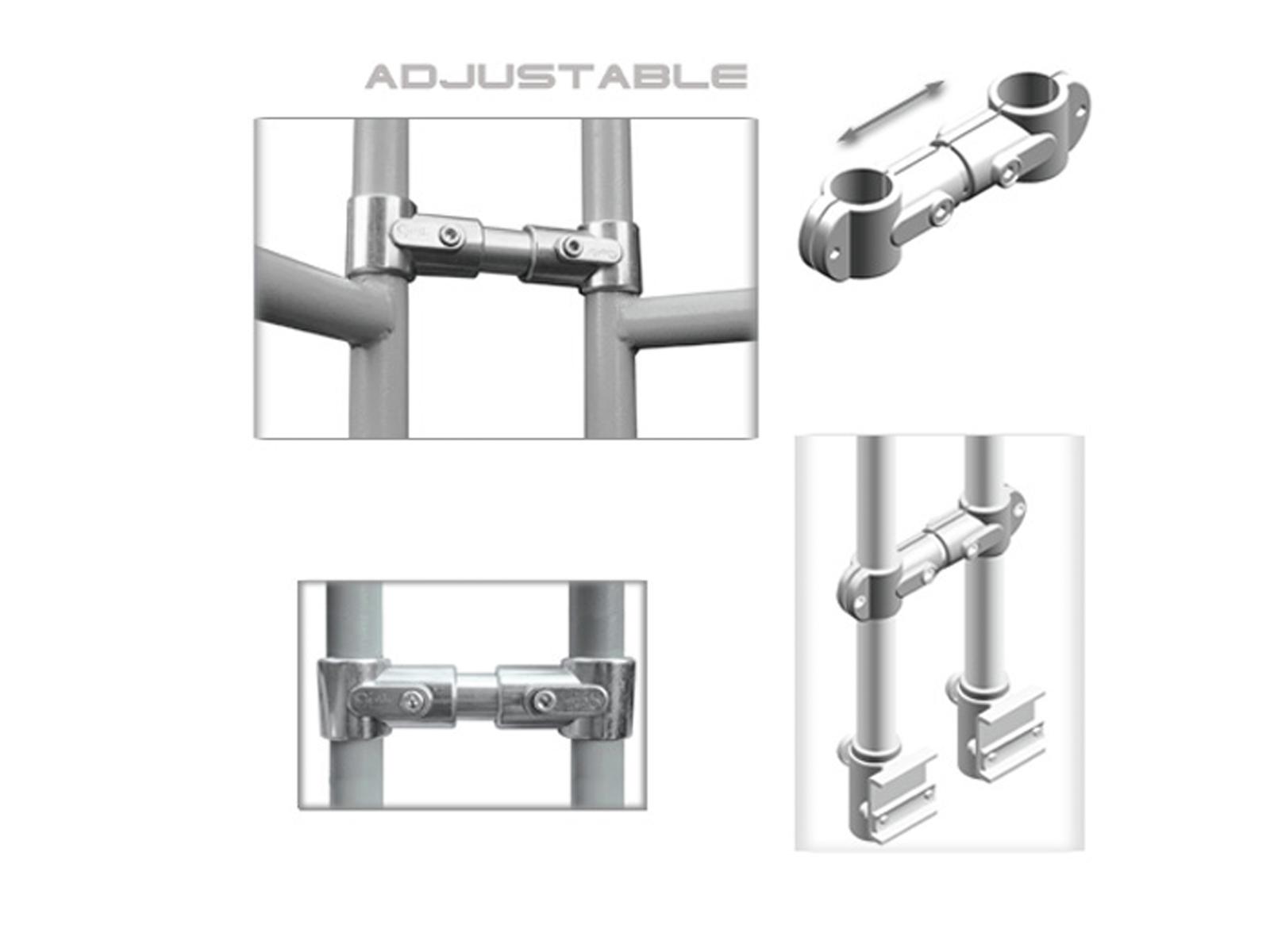 GUIL TMQ-02/440 Bühnengeländer 188cm Aluminiumversion GUIL TMQ-02/440 Bühnengeländer 188cm Aluminiumversion