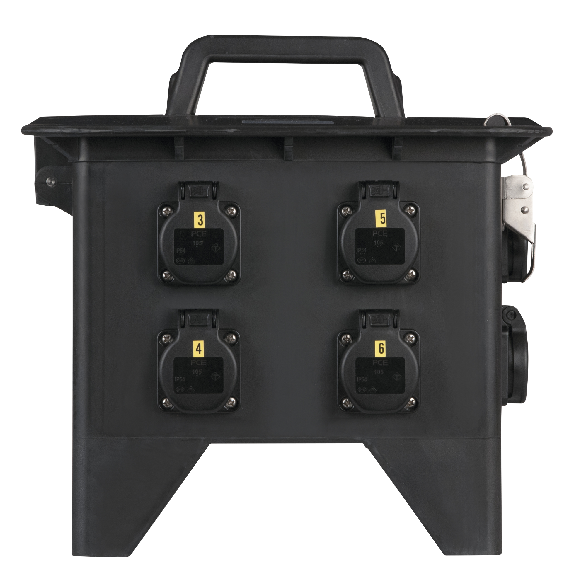 PCE MPD-832CEE Power Splitter CEE 32 A 8x Schuko - 2x CEE 16 A 5P 8x Schuko - 2x CEE 16 A 5P
