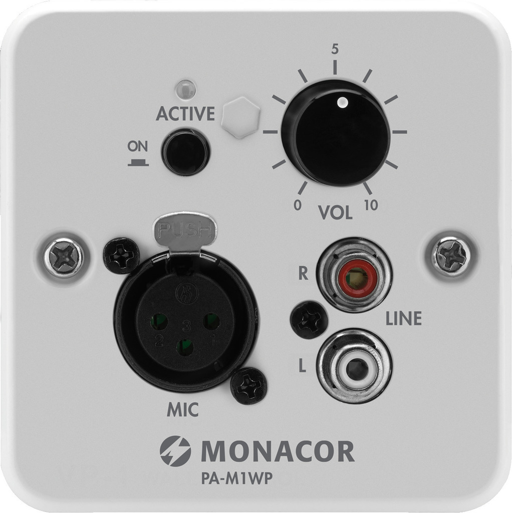 MONACOR PA-M1WP Wandmodul MONACOR PA-M1WP Wandmodul