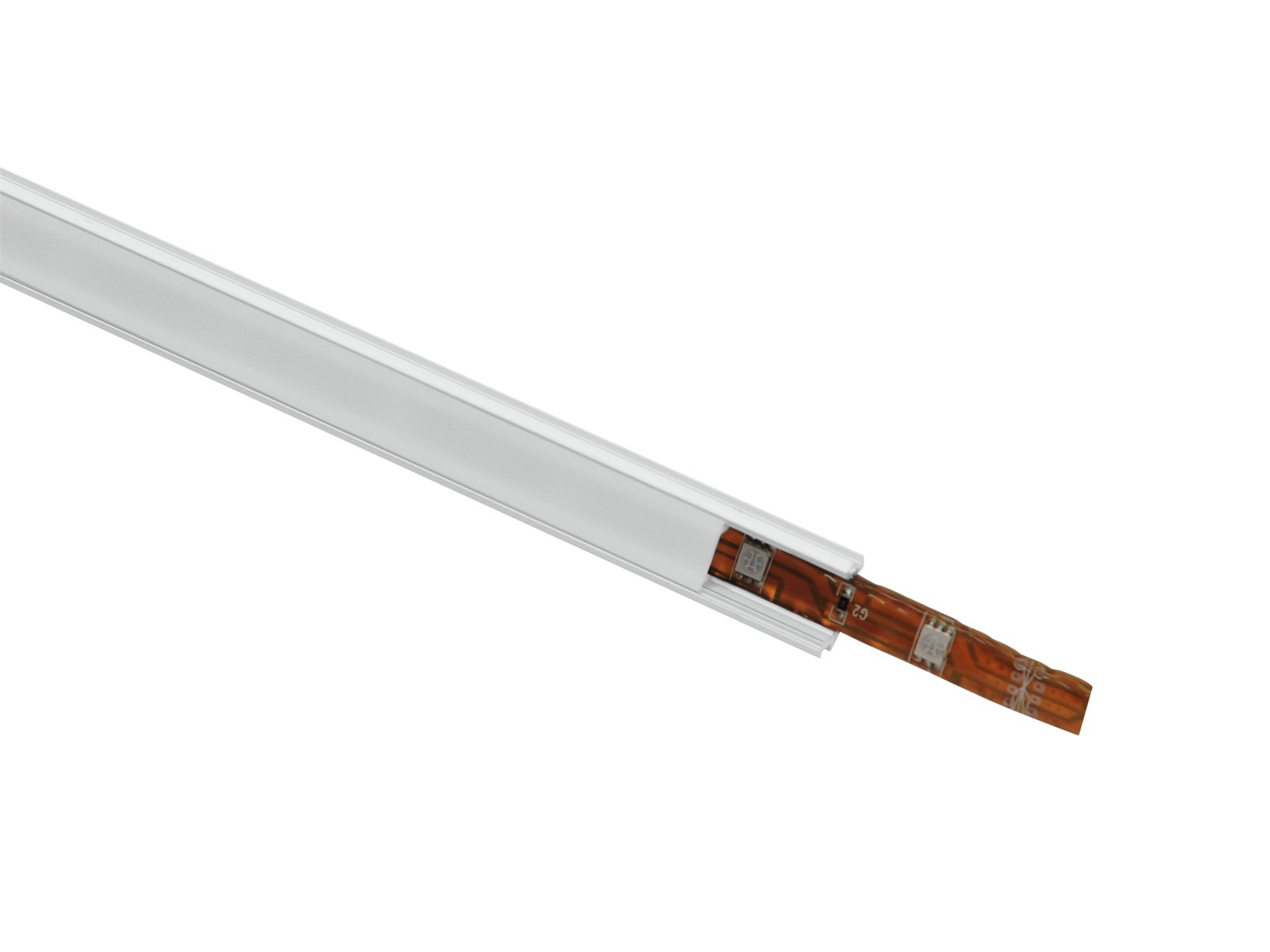EUROLITE Multiprofil für LED Strip silber 2m EUROLITE Multiprofil für LED Strip silber 2m