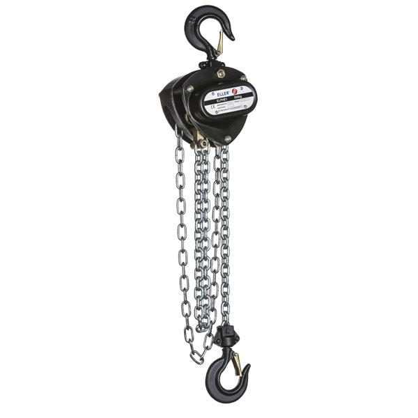 Eller PHE1 Manual Chain Hoist 1000 kg Hubhöhe 10 m – Keine Überladungssicherung