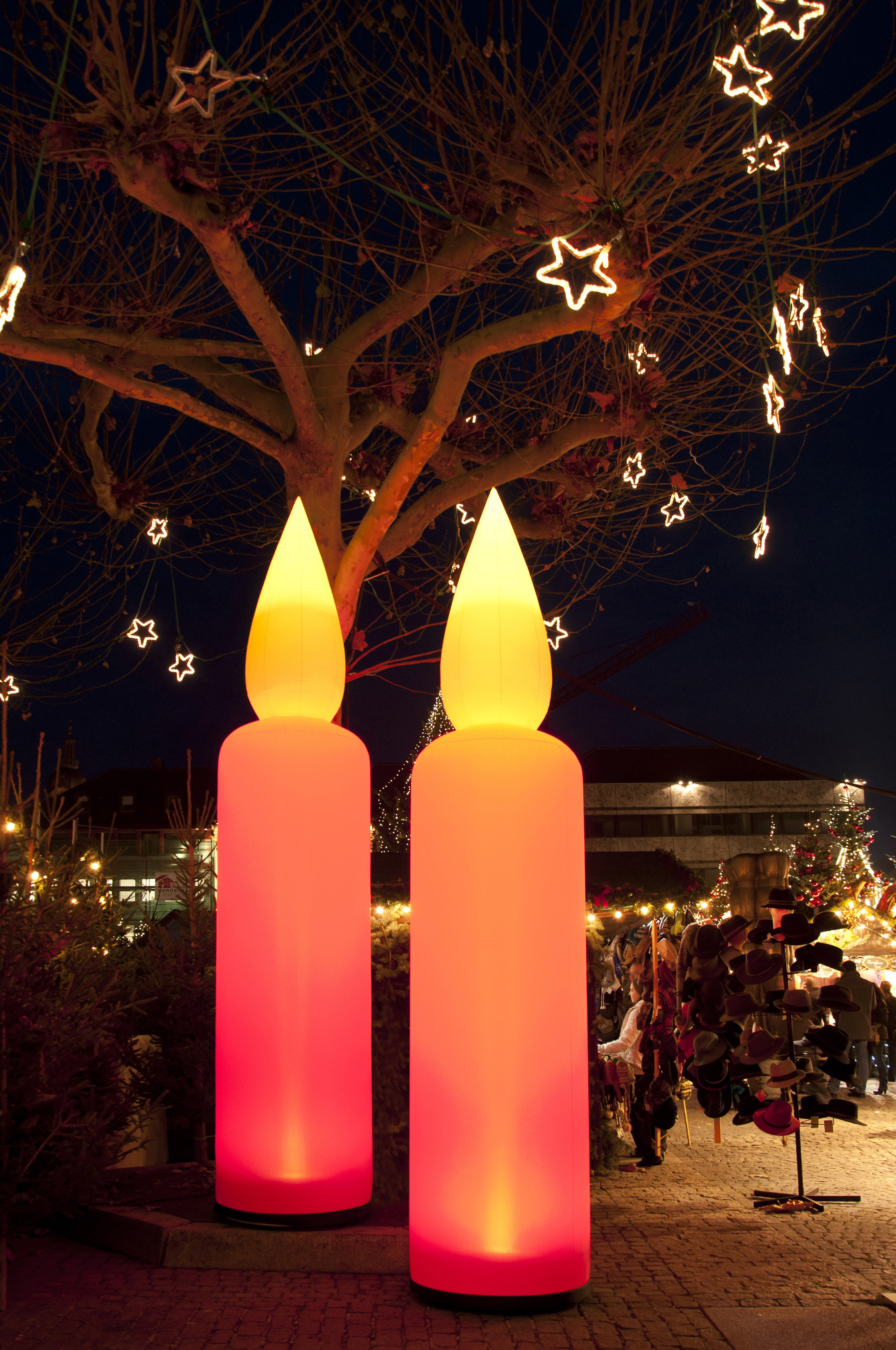 Hülle Candle A2 rot