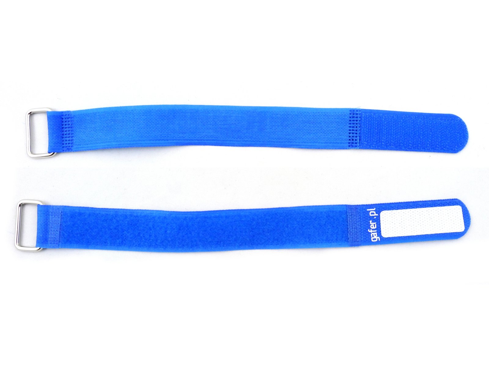 GAFER.PL Kabelbinder Klettverschluss 25x400mm 5er Pack blau GAFER.PL Kabelbinder Klettverschluss 25x400mm 5er Pack blau