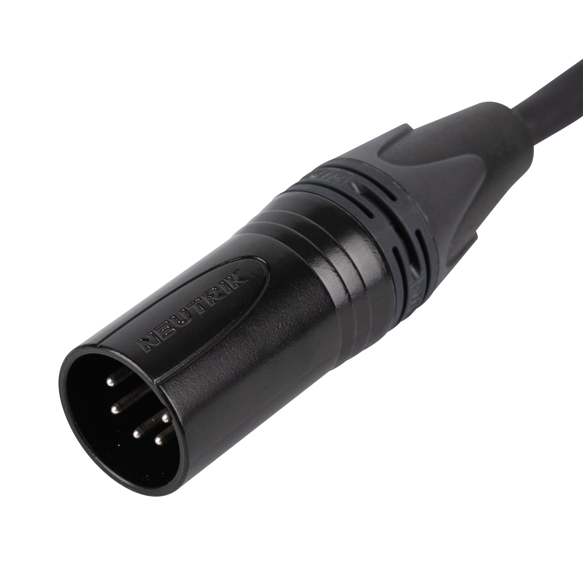 DAP FLN85 Quad DMX & AES/EBU Cable Neutrik NC5-BAG Series 1.5 m 1,5 m - versilbert