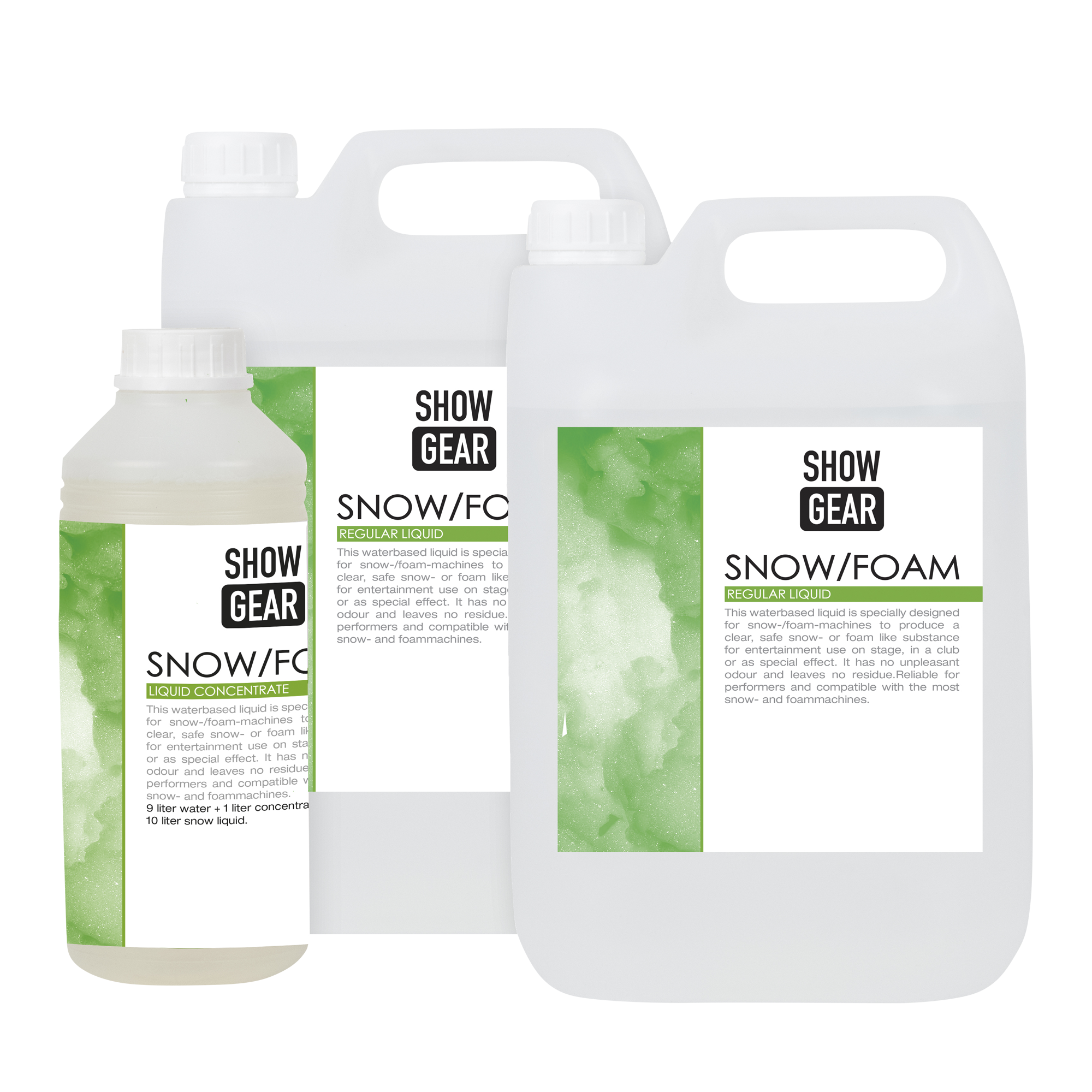 SHOWGEAR Snow/Foam Concentrate 1 litre 1 Liter - wasserbasiert