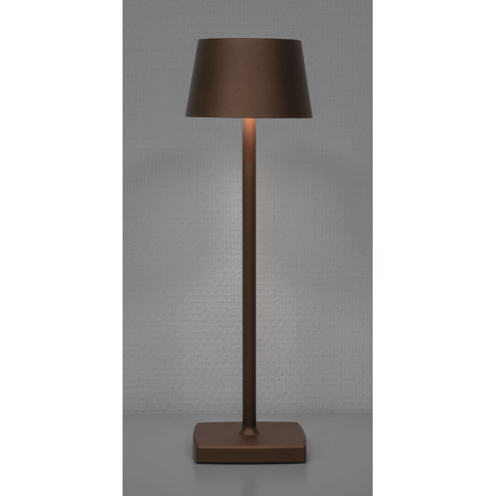 SHOWTEC EventLITE Table-WW Kompakte 3,5 W IP54-Batterie Lampe mit Touch-Dimmer - bronze SHOWTEC EventLITE Table-WW Kompakte 3,5 W IP54-Batterie Lampe mit Touch-Dimmer - bronze