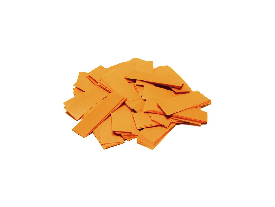TCM FX Slowfall Konfetti rechteckig 55x18mm, orange, 1kg TCM FX Slowfall Konfetti rechteckig 55x18mm, orange, 1kg