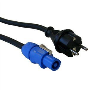 Schuko to Neutrik Powercon 1,5m