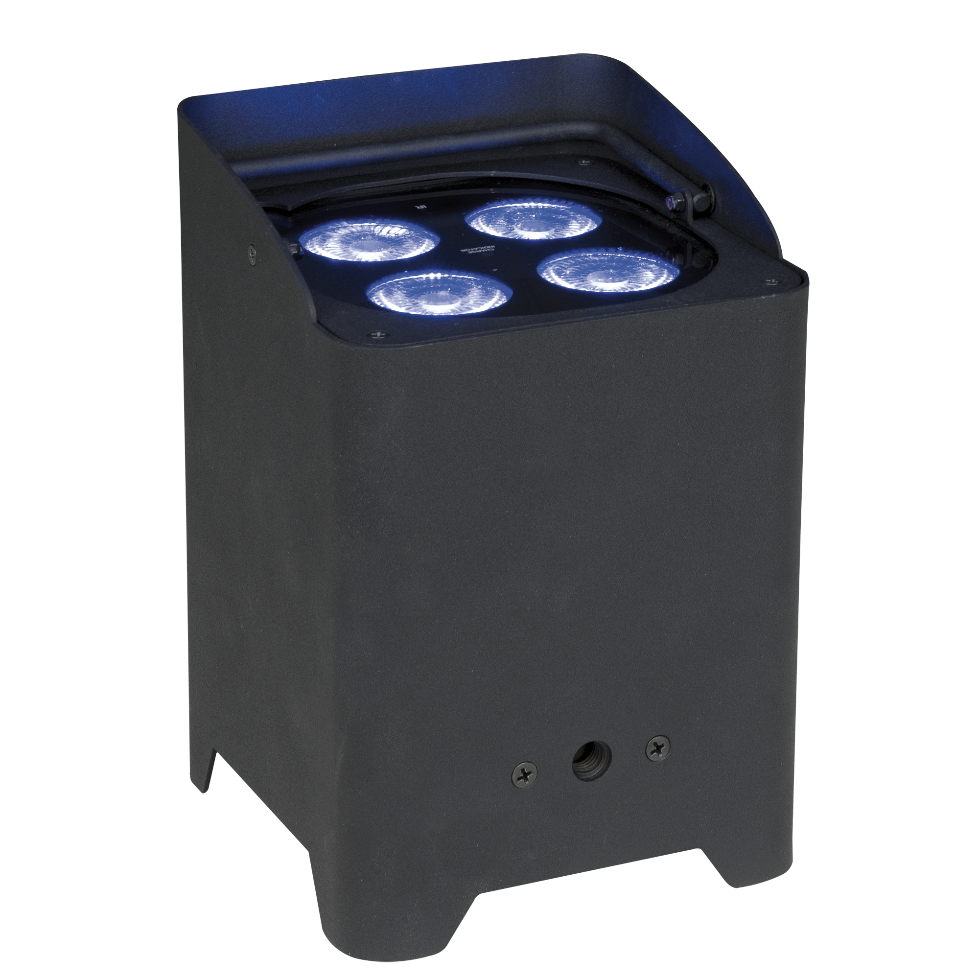 SHOWTEC EventLITE 4/10 Q4 Mit drahtlosem DMX - Akku betrieben - Schwarz