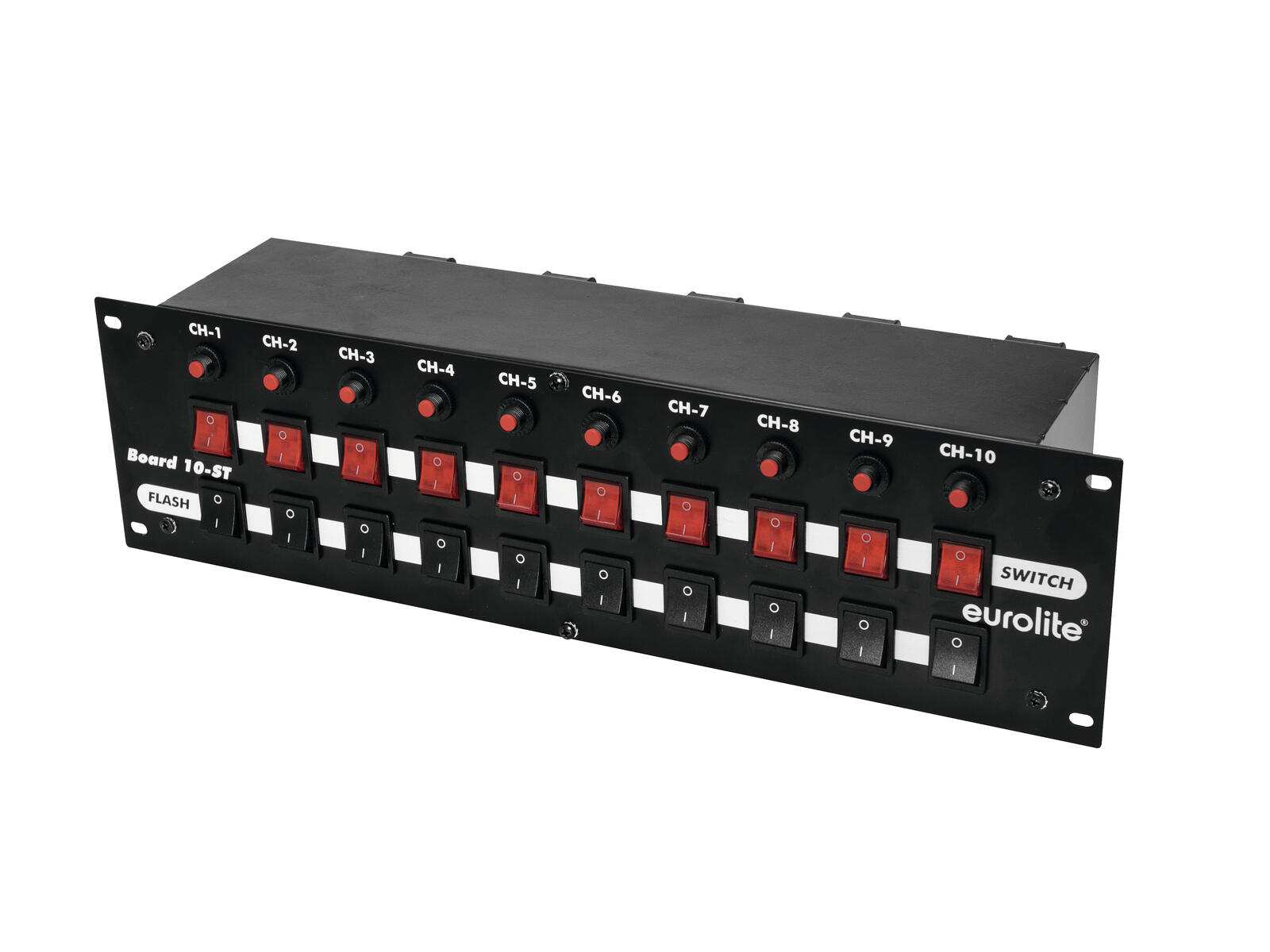 EUROLITE Board 10-ST 10x Schutzkontakt EUROLITE Board 10-ST 10x Schutzkontakt