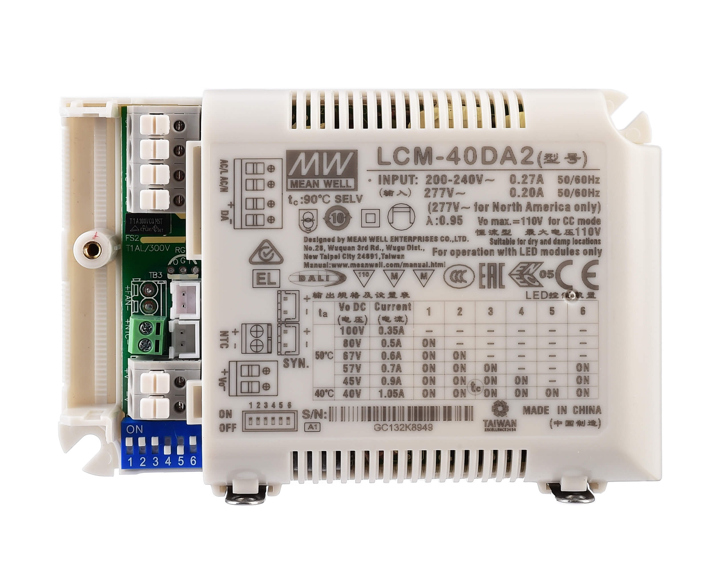 Multi CC, LCM-40DA2 / DALI2 + DALI1