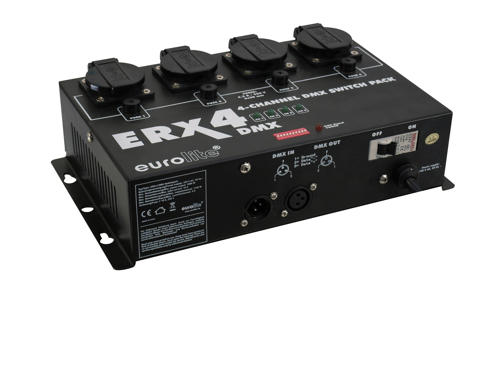 EUROLITE ERX-4 DMX Switchpack