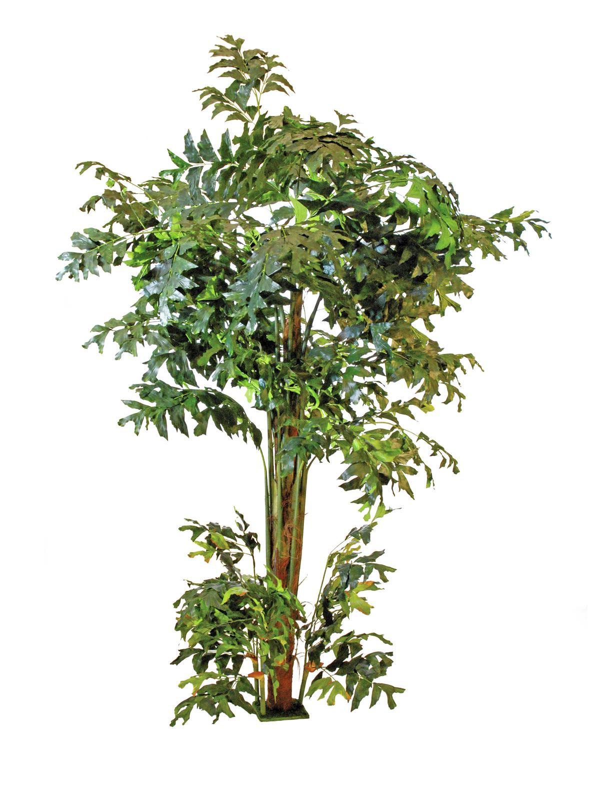 EUROPALMS Fishtail-Palmbaum, Kunstpflanze, 305cm