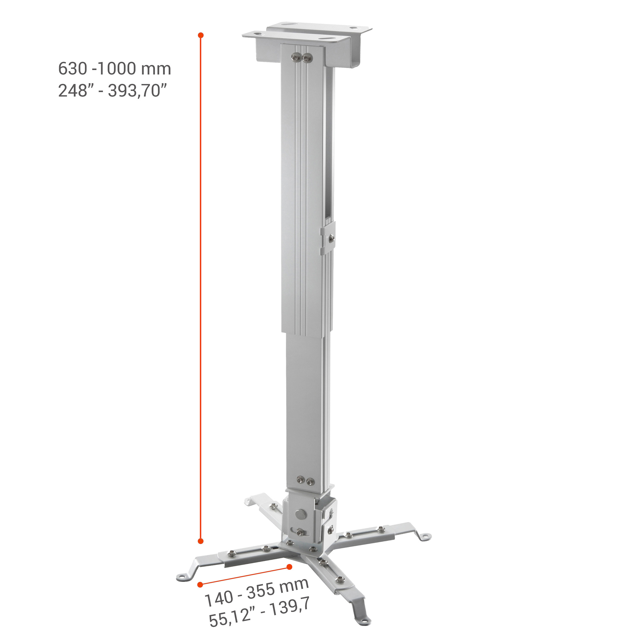 celexon Deckenhalterung universal MultiCel63100W