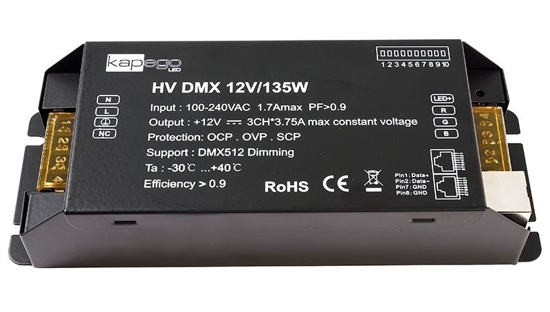 Netzgerät HV DMX 12V/135W