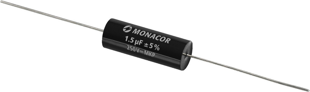 MONACOR MKPA-15 MKP-Folienkondensator, 1,5 µF, 250 V