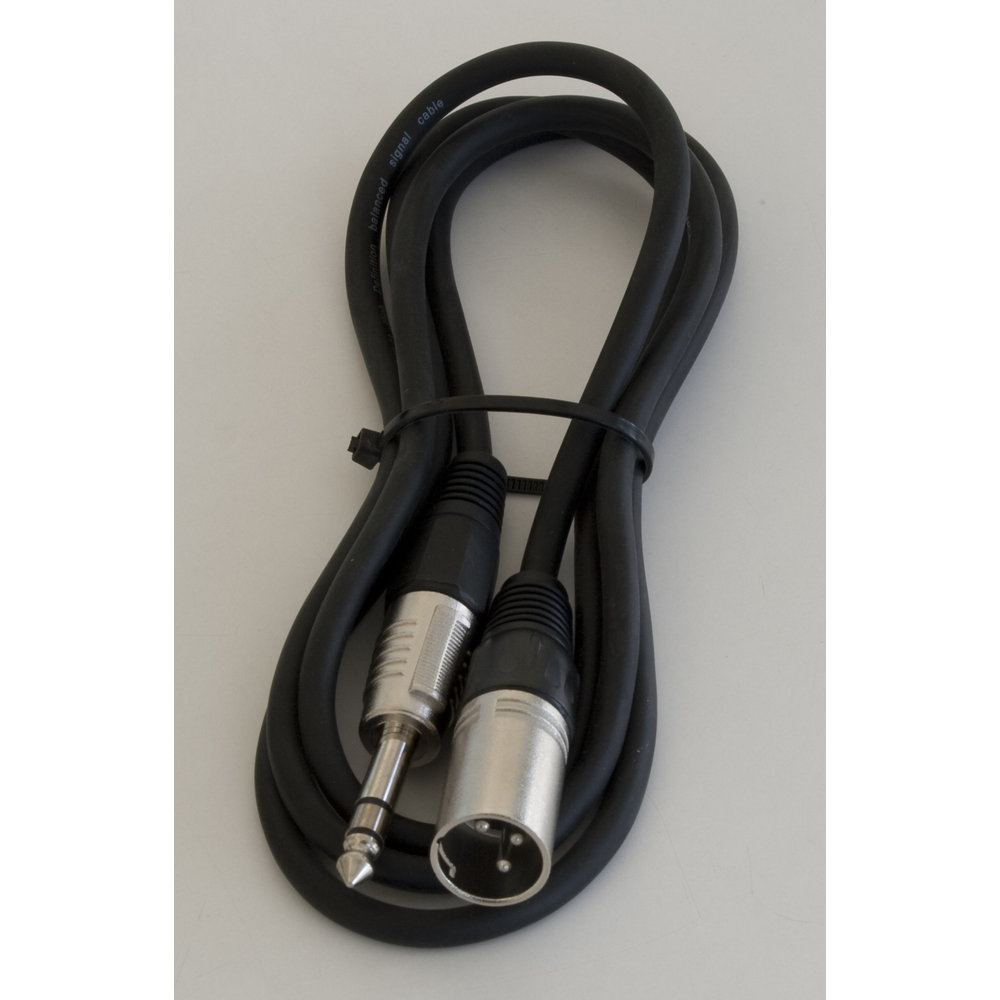 HILEC Audiokabel Klinke/XLR male 1,5m 