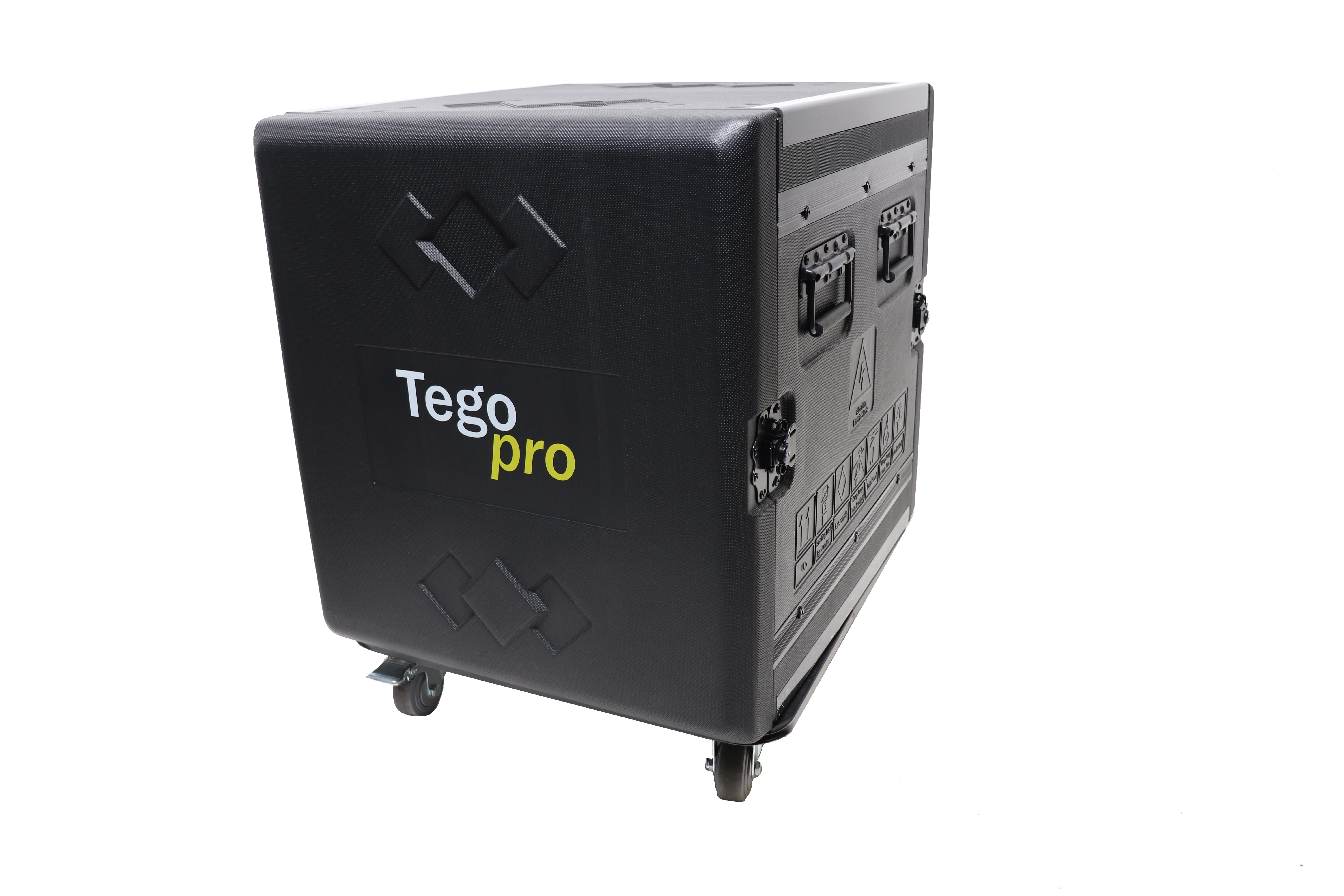 HDPE Case 12HE mit Rollen