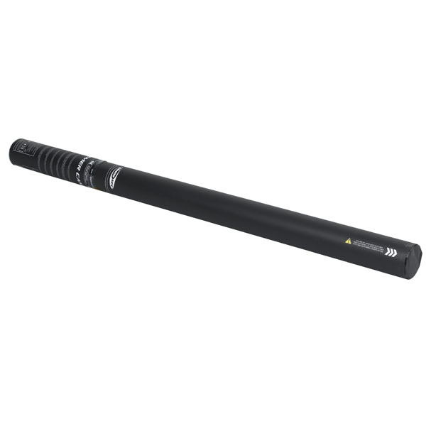 SHOWGEAR Handheld Streamer Cannon Pro 80 cm, silber metallic, feuerhemmend SHOWGEAR Handheld Streamer Cannon Pro 80 cm, silber metallic, feuerhemmend