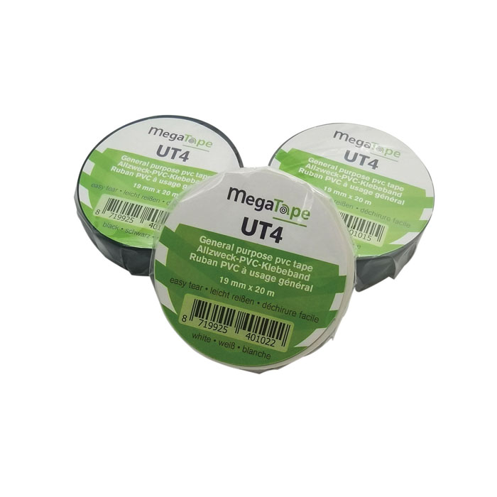 MEGATAPE UT4 Grau - 19 mm/20 m MEGATAPE UT4 Grau - 19 mm/20 m