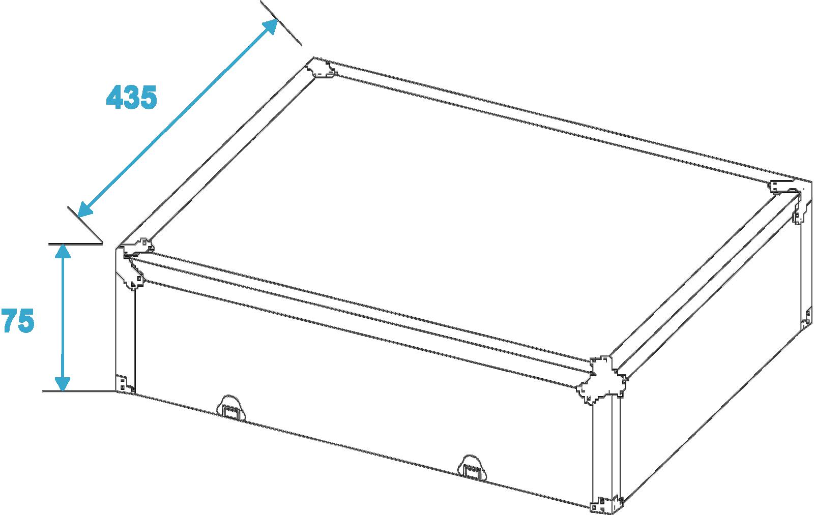 ROADINGER Plattenspieler-Case schwarz -S- ROADINGER Plattenspieler-Case schwarz -S-