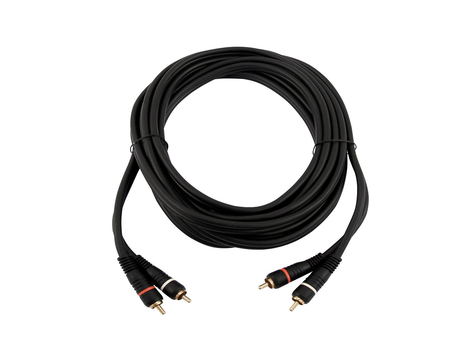 OMNITRONIC Cinch Kabel 2x2 15m OMNITRONIC Cinch Kabel 2x2 15m
