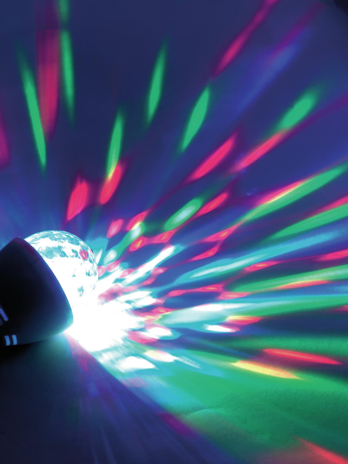 OMNILUX LED BC-1 E-27 Strahleneffekt RGB OMNILUX LED BC-1 E-27 Strahleneffekt RGB