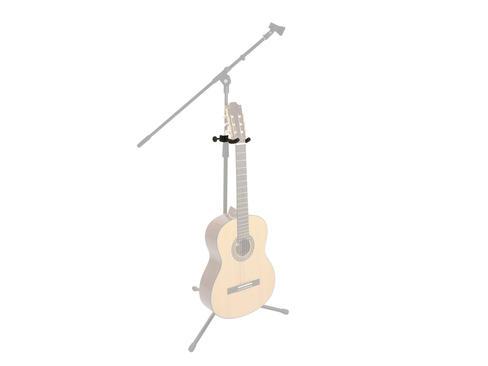 DIMAVERY Stativhalter für Gitarre, schwarz DIMAVERY Stativhalter für Gitarre, schwarz