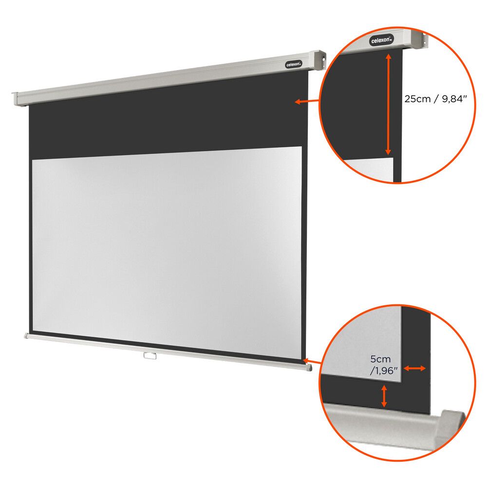 celexon Leinwand Rollo Professional 280 x 158 cm