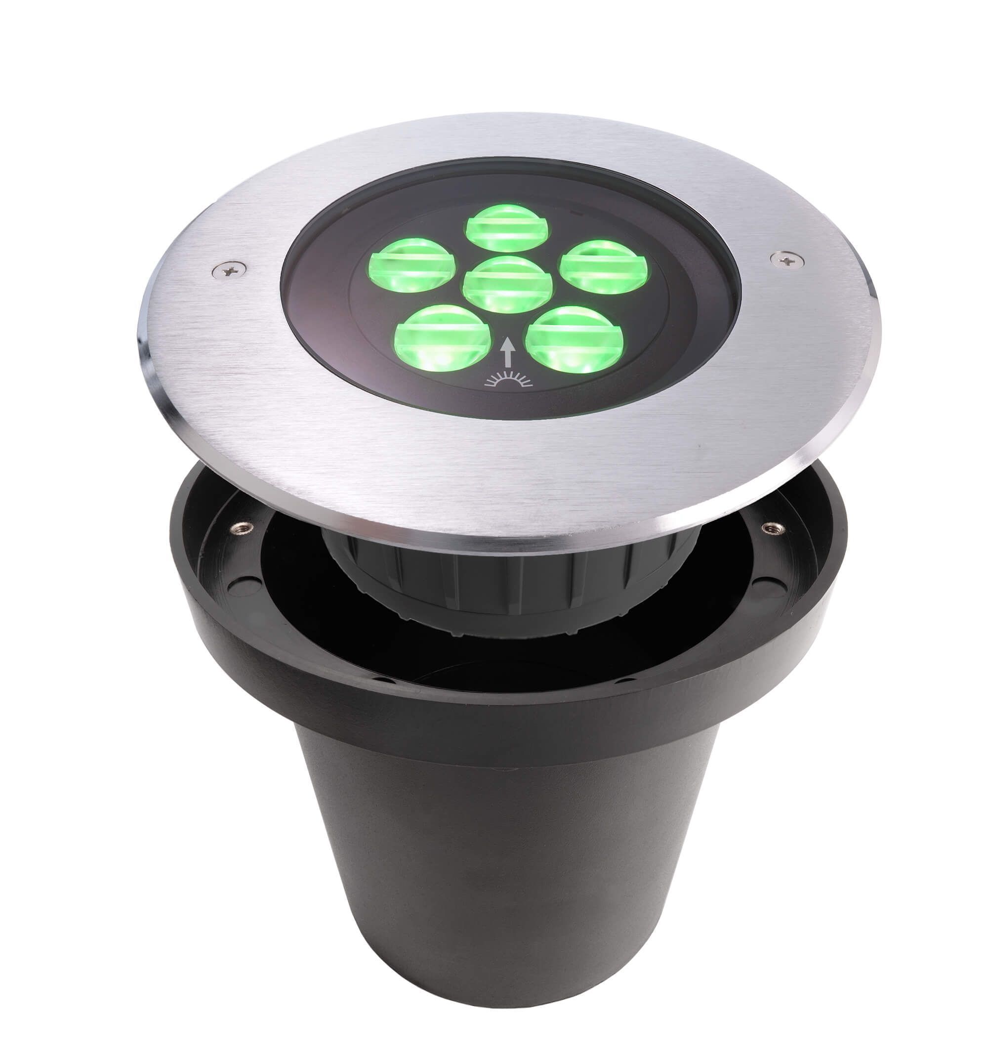 Canum Asymmetrisch, 17 W, RGB, Silber