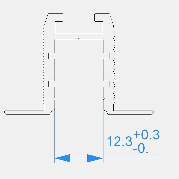 Trockenbau-Profil, Wand-Decke ET-03-10, 2,5m, Silber