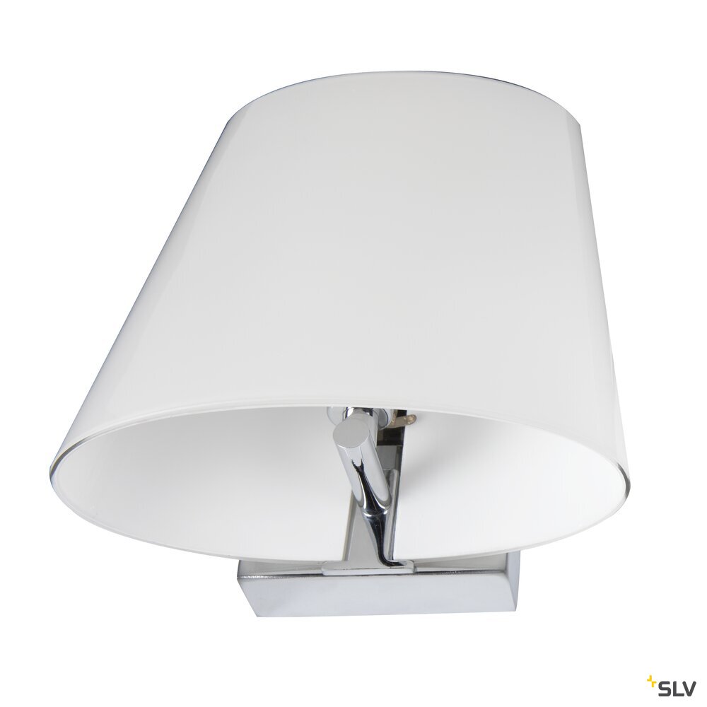 COUPA QT14 Indoor LED Wandaufbauleuchte chrom satiniertes Glas COUPA QT14 Indoor LED Wandaufbauleuchte chrom satiniertes Glas