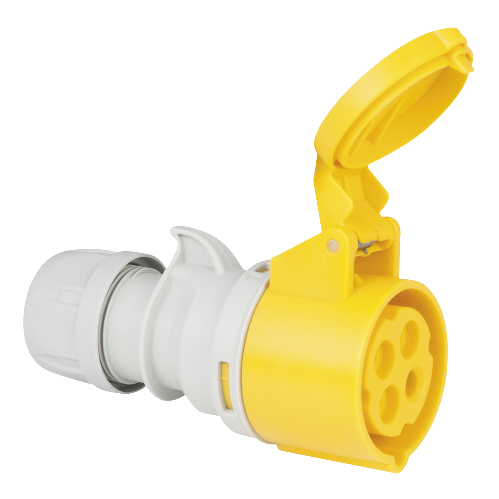 PCE CEE 16 A/110 V 4P Plug - female - yellow Gelb - IP44