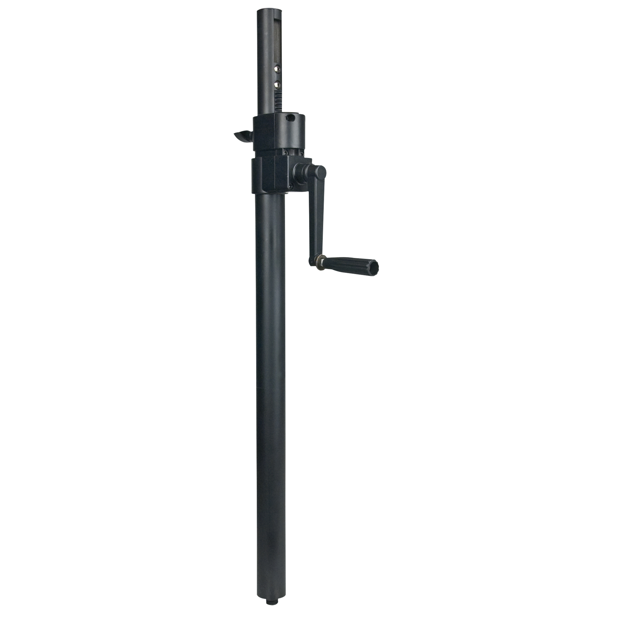 SHOWGEAR Windup Speaker Stand Steel - 780-1300 mm - M20 - max load 38 kg Stahl, 780-1300mm, max. Belastbarkeit 38kg