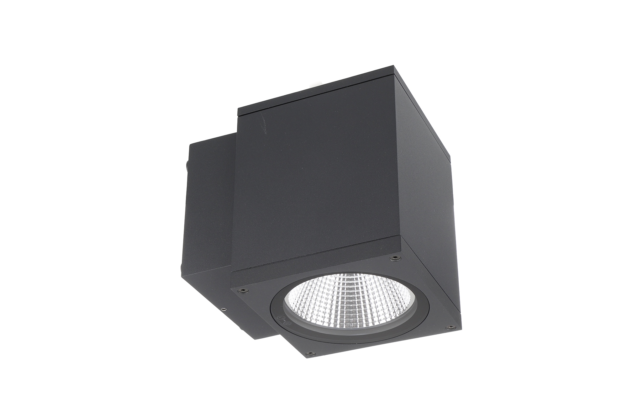 ShoreLine Pro Square, 12 W, DIM, 3000/4000 K, Dunkelgrau