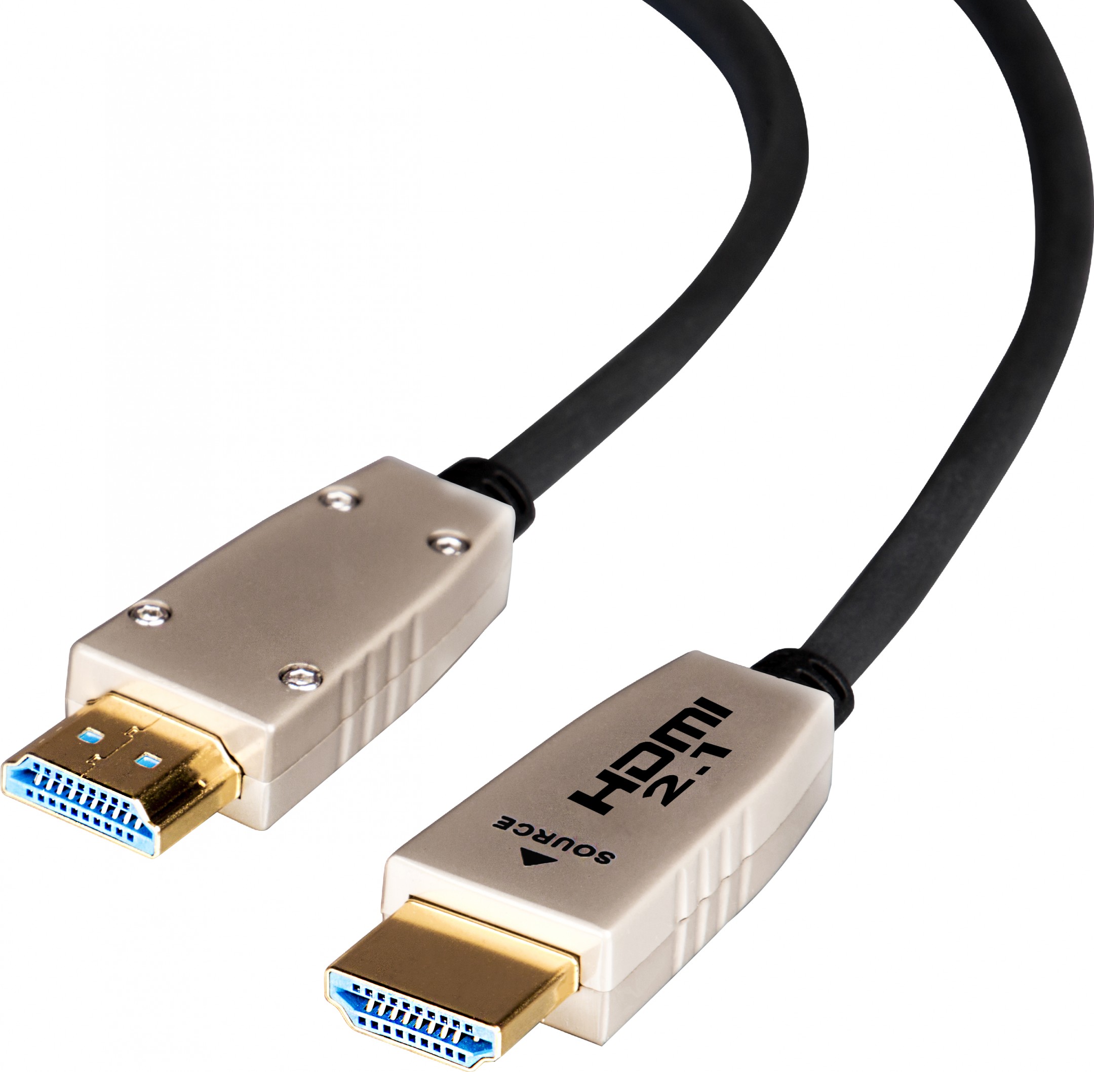 celexon UHD Optical Fibre HDMI 2.1 8K Active Kabel 10m, schwarz
