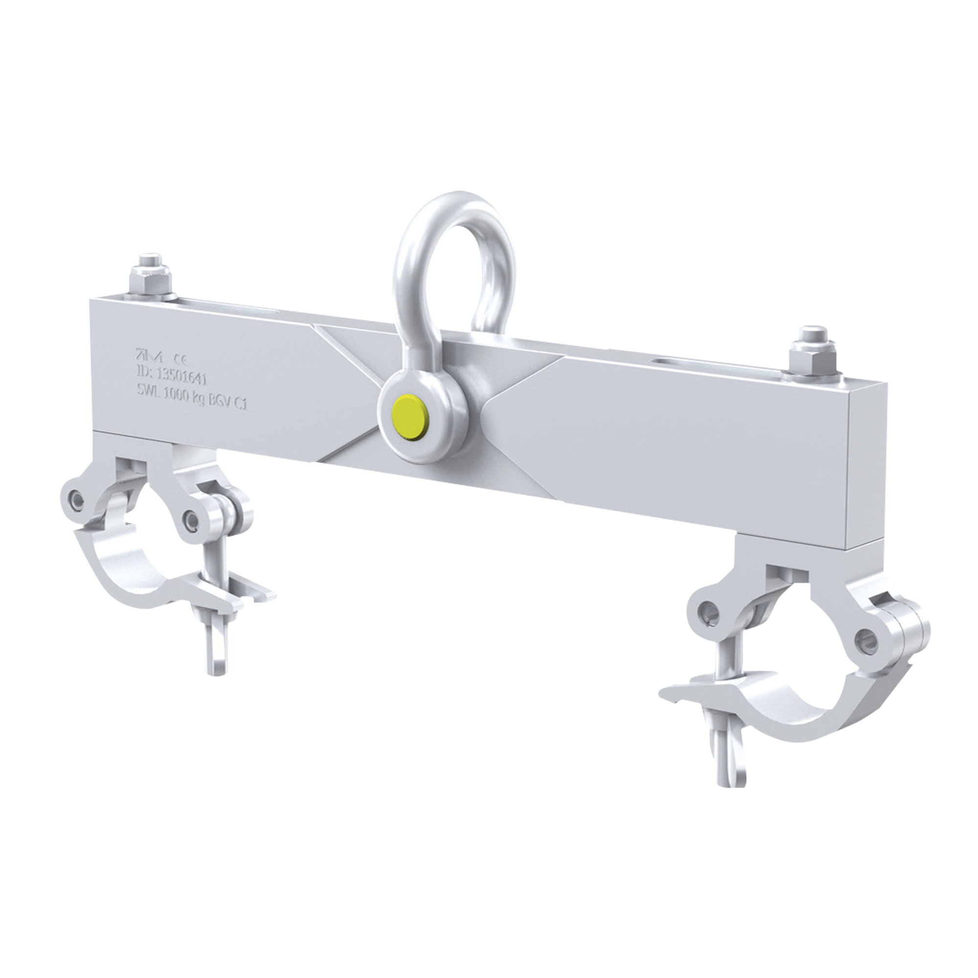 MILOS Ceiling Support with Shackle 1 Tonne - 290 - 400 mm - Aluminium