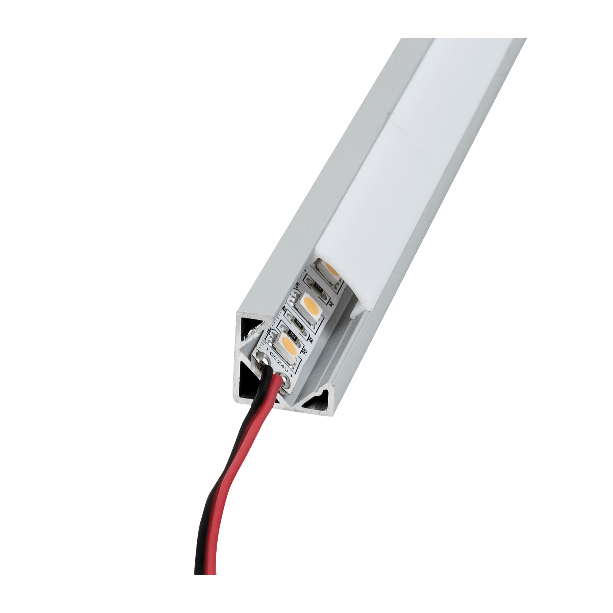 ARTECTA Profile Pro 20 Corner Länge 2 m - silber