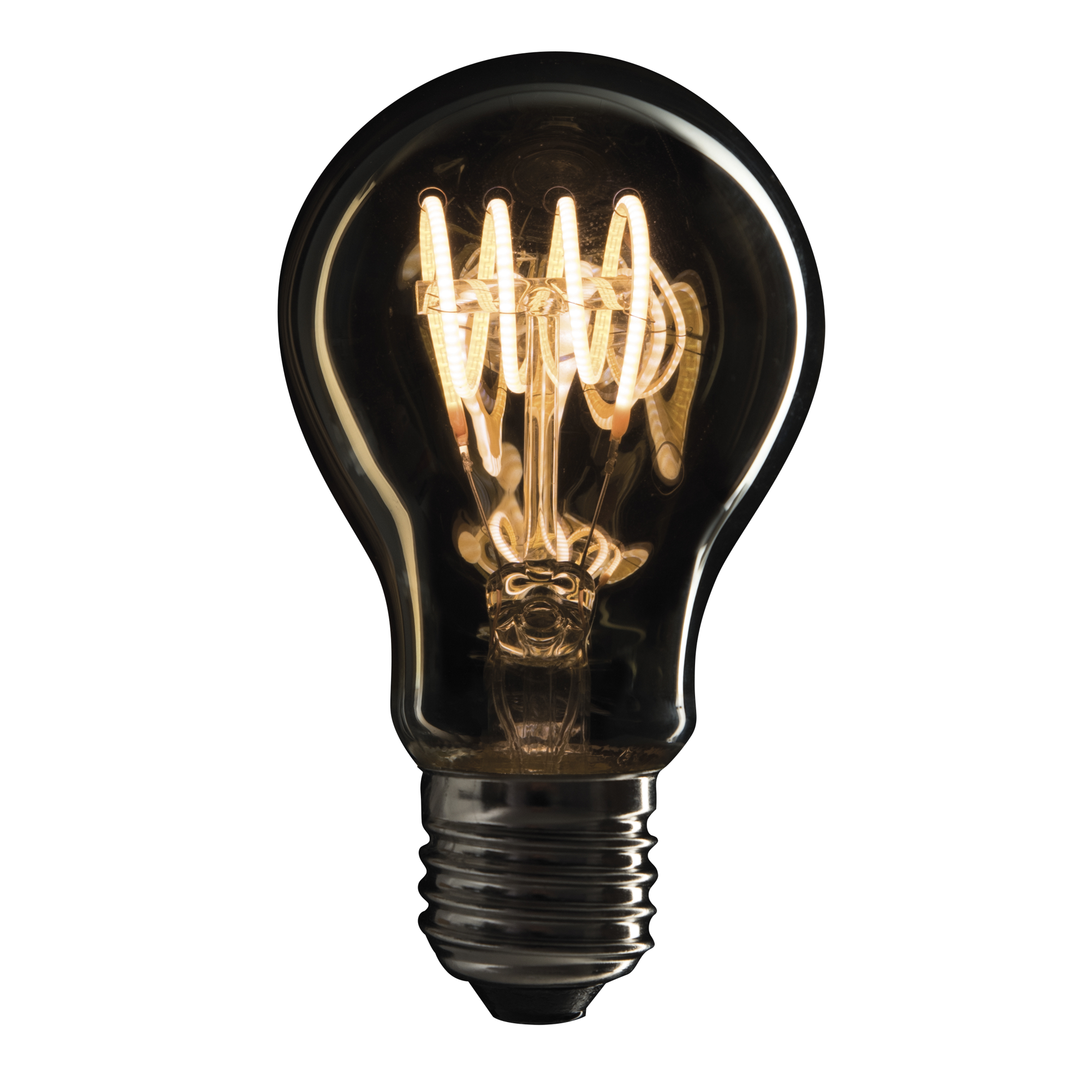 Showgear LED Filament Bulb E27 4W - dimmbar - gold-Glasabdeckung
