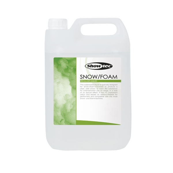 Showgear Snow/Foam Liquid 5 litre Auf Wasserbasis