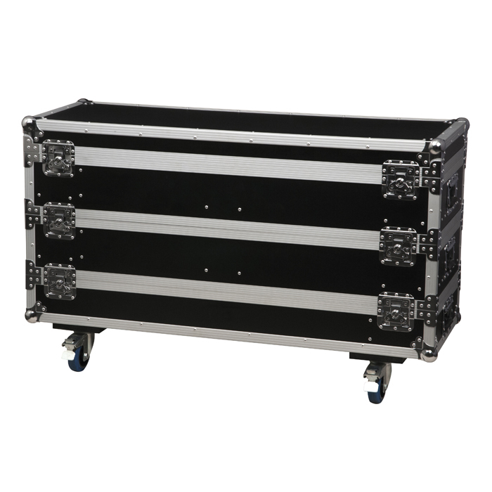 SHOWTEC Case for 12x Sunstrip Active 3 stapelbare Fächer mit Zubehörfach SHOWTEC Case for 12x Sunstrip Active 3 stapelbare Fächer mit Zubehörfach
