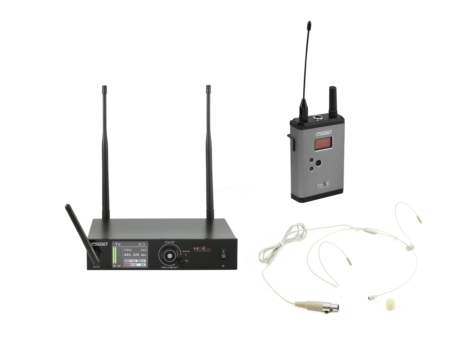 PSSO Set WISE ONE + BP + Headset 518-548MHz